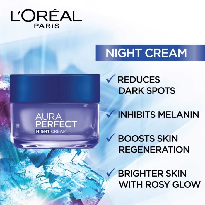 L'Oreal Paris White Perfect Night Cream, 50ml - Image 3