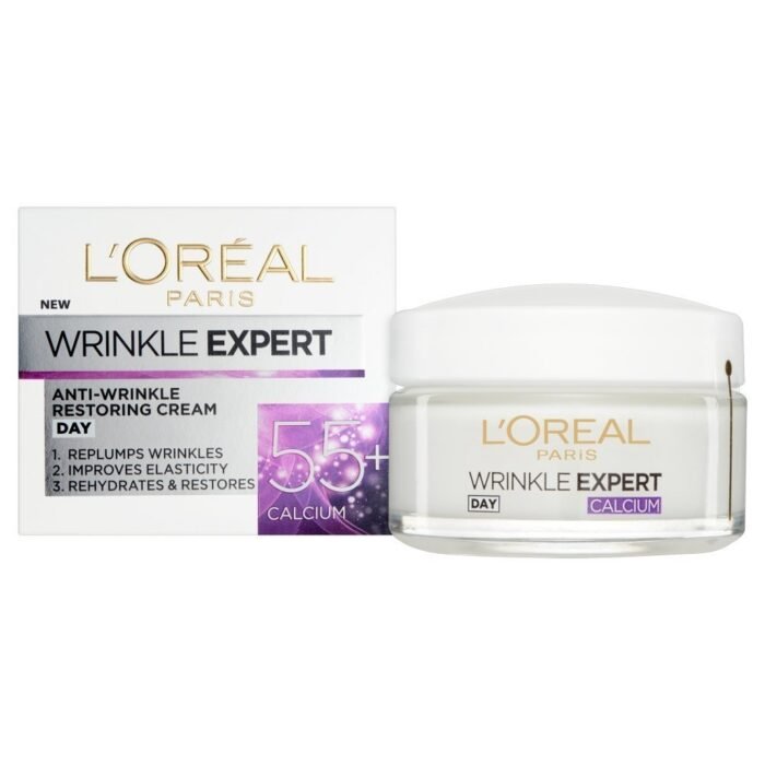 L'Oreal Paris Wrinkle Expert 55+ Calcium Day Cream 50ml - Image 2