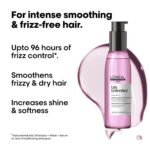 L'Oréal Professionnel Liss Unlimited Leave-In Hair Serum for Frizzy & Unruly Hair - 125ml | Intensive Smoothing Serum for Frizz-Control | Enriched with Primrose Oil | Increases Softness & Shine - Image 2