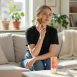 Livronic Ayurvedic Dual Kansa Wand massager | Both Side Bronze Cap - Certified Kansa Ayurveda Face Yoga Beauty Tool - Facial,Neck & Under-eye Massage with Orginal Teak wood Handle - Image 5