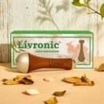 Livronic Ayurvedic Dual Kansa Wand massager | Both Side Bronze Cap - Certified Kansa Ayurveda Face Yoga Beauty Tool - Facial,Neck & Under-eye Massage with Orginal Teak wood Handle - Image 8