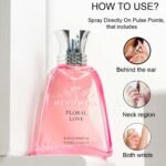 Menjewell FLORAL LOVE Perfume For Women | Premium Luxury Long Lasting Fragrance | Spray Eau de Parfum - 100 ml - Image 6