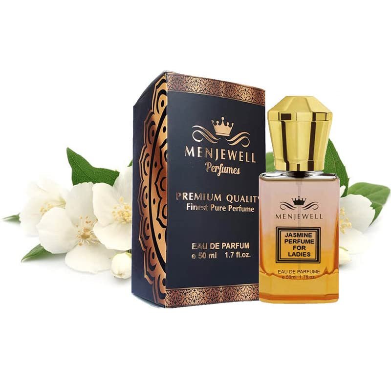 Menjewell Jasmine Perfume For Women Long Lasting Fragrance Spray 50ml 1