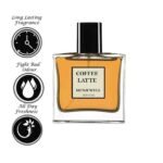 Menjewell Luxury COFFE LATTE Unisex Eau De Parfum Perfume with sweet,Coffee and coco|Premium,Long Lasting coffee fragrance for Men and Women,50ml