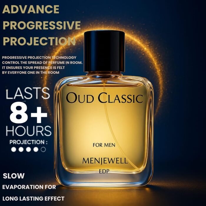 Menjewell Luxury Oud Perfume For Men Long Lasting Fragrance Spray 50ml - Image 4