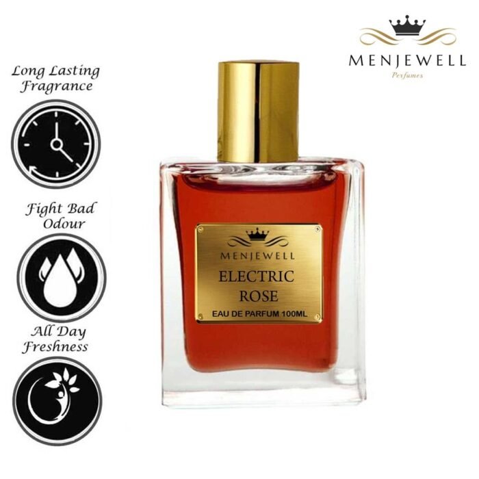 Menjewell Luxury Rose Perfume for Men | Premium Luxury Long Lasting Fragrance | Spray Eau de Parfum, 100ml - Image 2