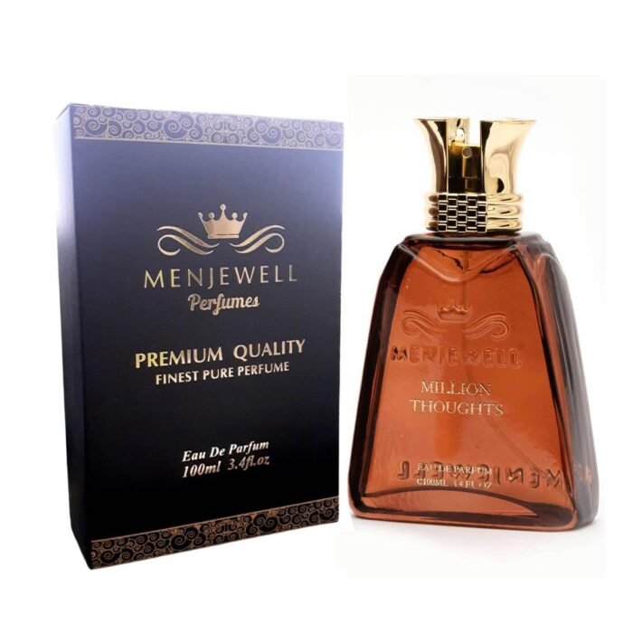 Menjewell MILLION THOUGHTS Perfume For Men | Premium Luxury Long Lasting Fragrance | Spray Eau de Parfum - 100ml - Image 3