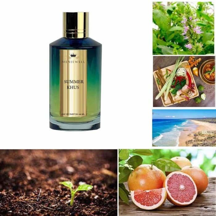 Menjewell SUMMER KHUS Perfume For Men | Premium Luxury Long Lasting Fragrance | Spray Eau de Parfum, 100ml - Image 3