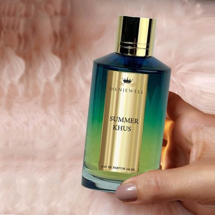 Menjewell SUMMER KHUS Perfume For Men | Premium Luxury Long Lasting Fragrance | Spray Eau de Parfum, 100ml - Image 4