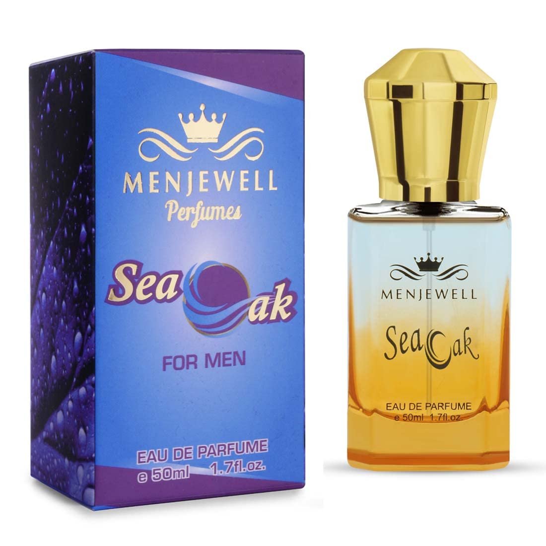 Menjewell Sea Oak Aqua Fresh Eau De Parfum For Men 50ml 1 Menjewell Sea Oak Aqua Fresh Eau De Parfum For Men/Perfumed Spray/Fragrance Spray| Gift For Men| EDP Perfume For Men 50ml - Image 1