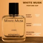 Menjewell - White Musk,Unisex Long Lasting Eau De Parfum For Men and Women With Rose,Amber,Musk,Peach, Ideal for Everyday Use,Luxurious EDP Floral Fragrance,50ml - Image 2