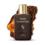 Nisara Dark Whispers 50ml Strong Unisex Parfum For Men and Woman | Unisex Long Lasting Parfum | Premium Perfume | parfum for Gift Amber Oud Musk notes| With Oud Wood, Raspberry, Saffron, Rose, Musk | EDP Scent for Men & Woman