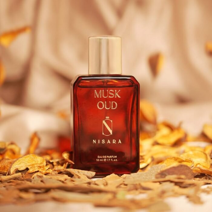 Nisara Musk Oud Eau de Parfum for Men 50ml | Long-Lasting Premium Perfume | Tobacco Woody Fragrance with Mandarin, Bergamot, Warm Spices ,Oud,Amber, Musk | Intense, Bold, Sophisticated | Fragrance for Him - Image 4
