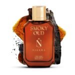 Nisara Smoky Oud Perfume For Men 100 ml | Long Lasting Eau De Parfum | Tobacco Woody Fragrance | With Black pepper, Bergamot, Sandalwood, Patchouli, Oud wood, Amber Notes | EDP Scent Spray for men | Premium Perfume For Him