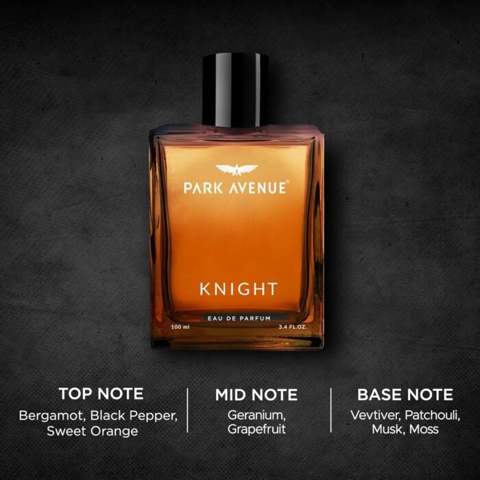 Park Avenue Knight, Eau De Parfum Men, 100ml | Long Lasting Perfume Spray For Men | Premium Luxury Fragrance Scent Aromatic | Suitable For Every Occasion - Image 5