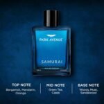 Park Avenue Samurai, Eau De Parfum Men, 100ml | Long Lasting Perfume Spray For Men | Premium Luxury Fragrance Scent Aromatic | Suitable For Every Occasion - Image 4