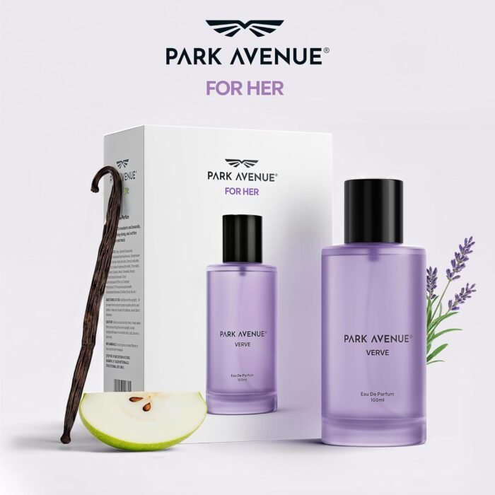 Park Avenue Verve EDP Women 100ml | Long Lasting Perfume for Woman | Pear, Lavender, Jasmine, Musk & Vanilla| Warm, Sweet, and Musky Fragrance - Image 3