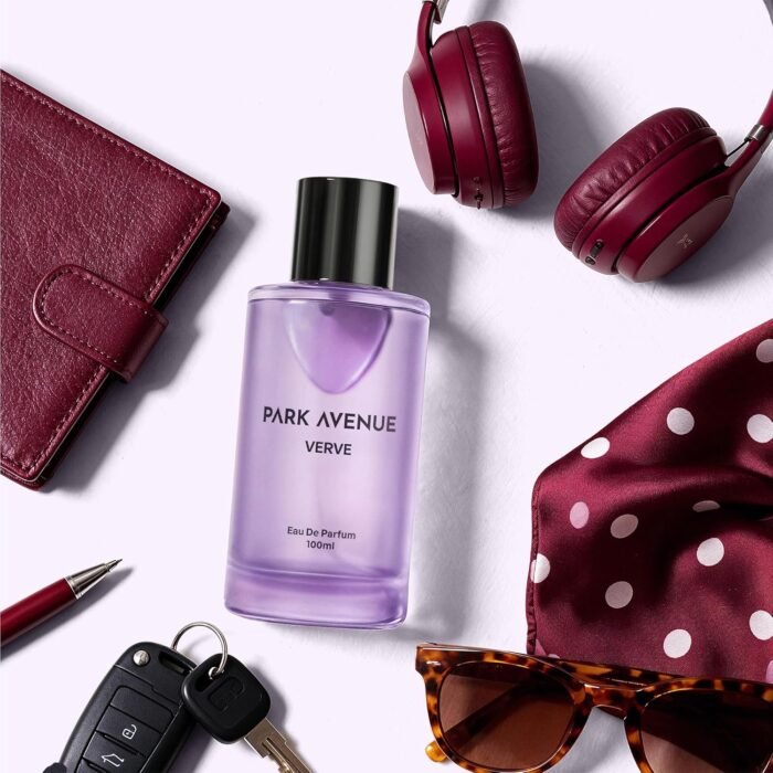 Park Avenue Verve EDP Women 100ml | Long Lasting Perfume for Woman | Pear, Lavender, Jasmine, Musk & Vanilla| Warm, Sweet, and Musky Fragrance - Image 8