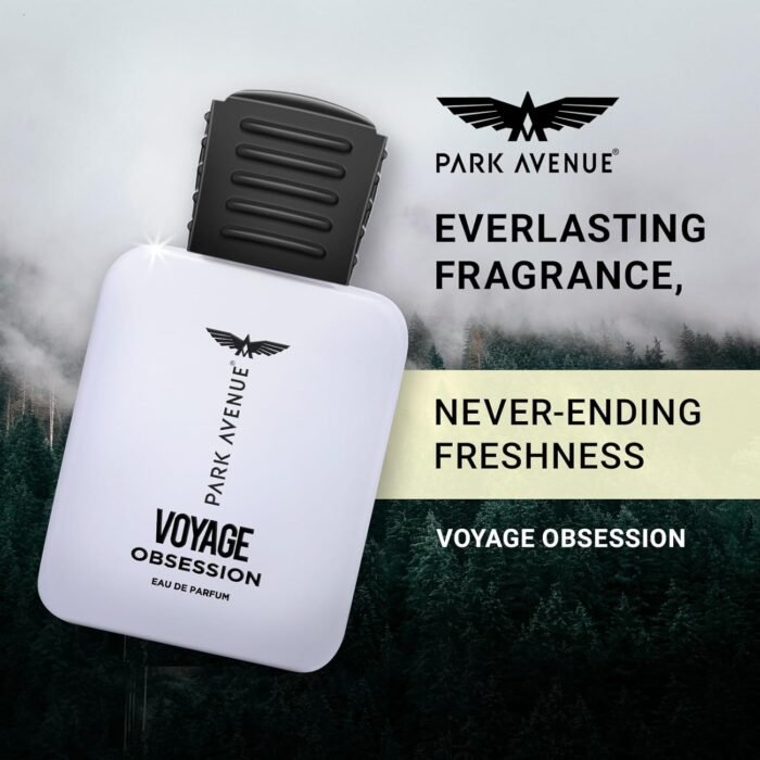 Park Avenue Voyage Obsession Signature Collection, Liquid Eau De Parfum Men, 50Ml | Long Lasting Perfume for Men | Diwali Gift | Premium Luxury Fragrance Scent | Aromatic Blend of Amber & Musk - Image 2