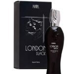 Patel London Black, 60ml Unisex Perfume Spray Long Lasting Fragrance, Fresh