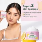 Pure Origin Korean Vitamin C Moisturizer | 24-Hour Moisturization | Light & Non-sticky | Brightens & Evens Skin | 100g - Image 3
