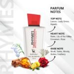 Ramsons - RHYMES Eau De Parfum | 100 ML | Perfume For Men | TN - Lemon, Leafy Green, Aquatic | MN - Violet, Lilly of the valley, Cinnamon, Rose | BN - Musk, Tonka, Woody, Amber, Leathery - Image 3