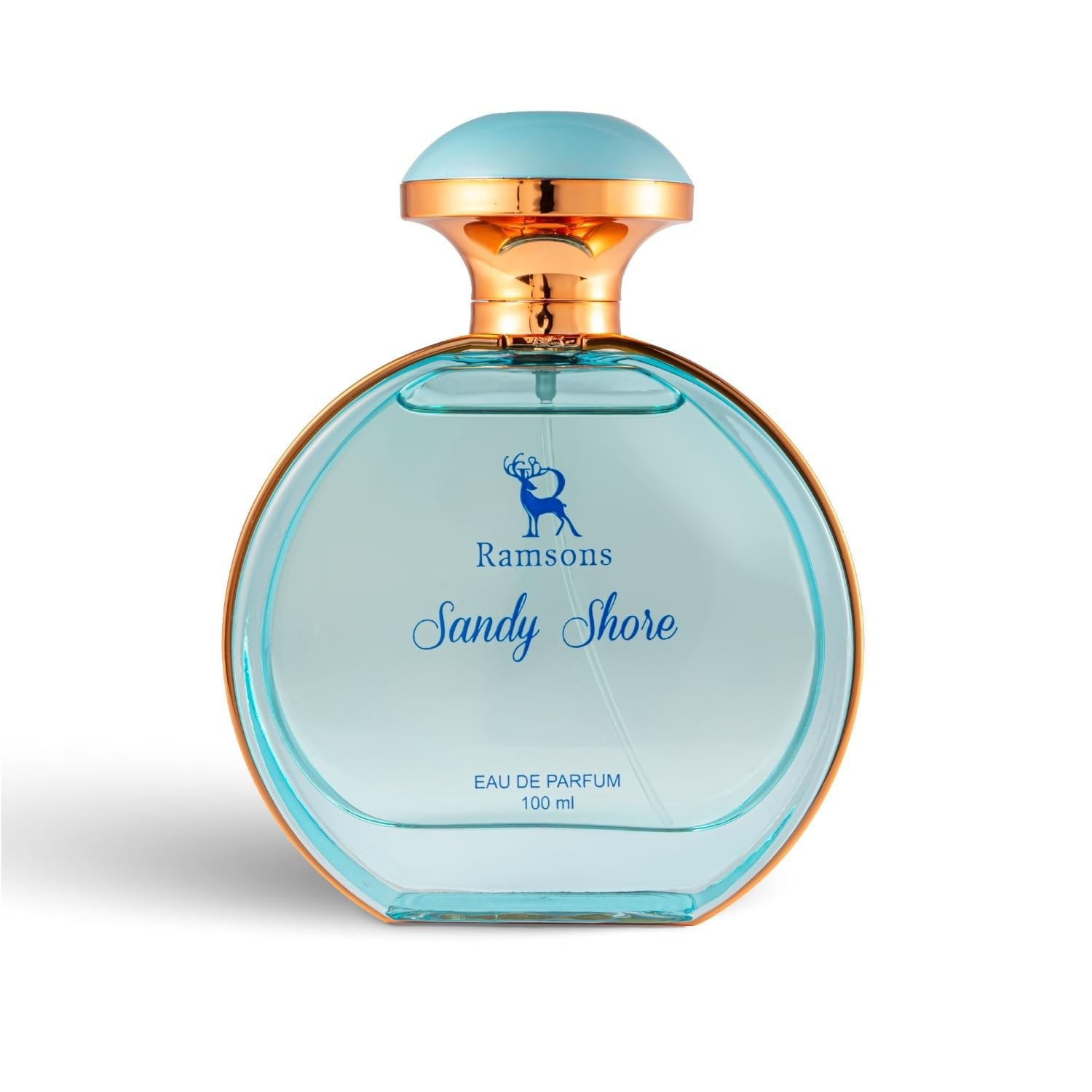 Ramsons - SANDY SHORE Eau De Parfum 100ml 1 Ramsons - SANDY SHORE Eau De Parfum | 100 ML | Perfume For Women | TN - Mint, Lavender, Bergamot, Mandarin orange, Lemon | MN - Sea grass, Ginger, Jasmine Rose | BN - Musk, Sandalwood, Cedar - Image 1