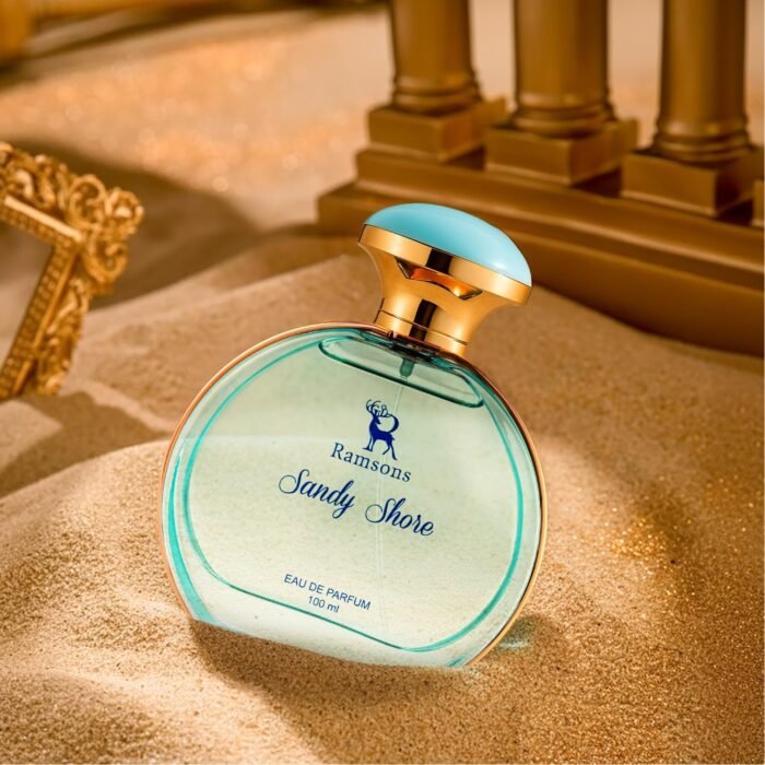 Ramsons - SANDY SHORE Eau De Parfum | 100 ML | Perfume For Women | TN - Mint, Lavender, Bergamot, Mandarin orange, Lemon | MN - Sea grass, Ginger, Jasmine Rose | BN - Musk, Sandalwood, Cedar - Image 4