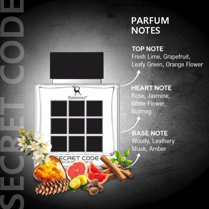 Ramsons Secret Code - Eau De Parfum - 100 ml | Premium Long Lasting Fragrance Spray - Image 3
