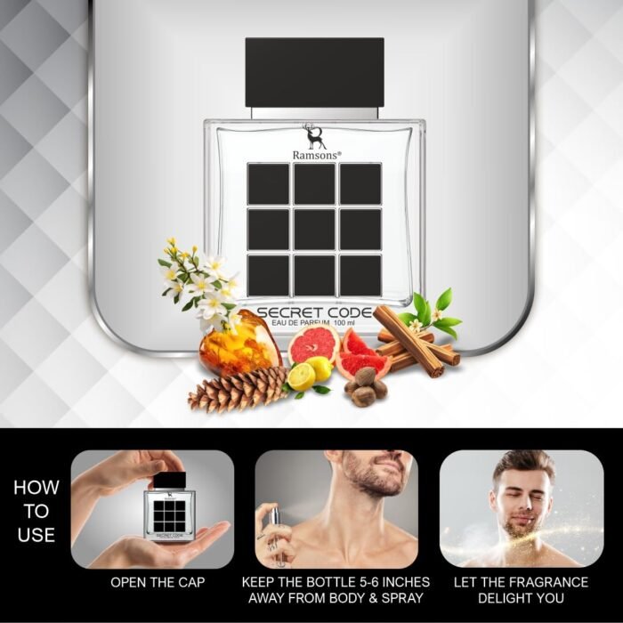 Ramsons Secret Code - Eau De Parfum - 100 ml | Premium Long Lasting Fragrance Spray - Image 4