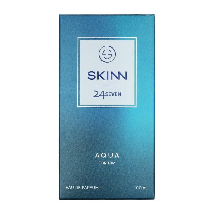 Skinn By Titan | 24Seven Aqua Perfume - 100 Ml | Perfume For Man | Gift for Men | Premium Fragrance | Grooming Essentials | Long Lasting Smell for Men | Eau De Parfum - Image 4