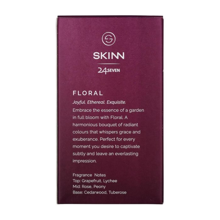 Skinn By Titan | 24Seven Floral Perfume - 100 Ml | Perfume For Woman | Gift for Women | Premium Fragrance | Grooming Essentials | Long Lasting Smell for Women | Eau De Parfum - Image 8