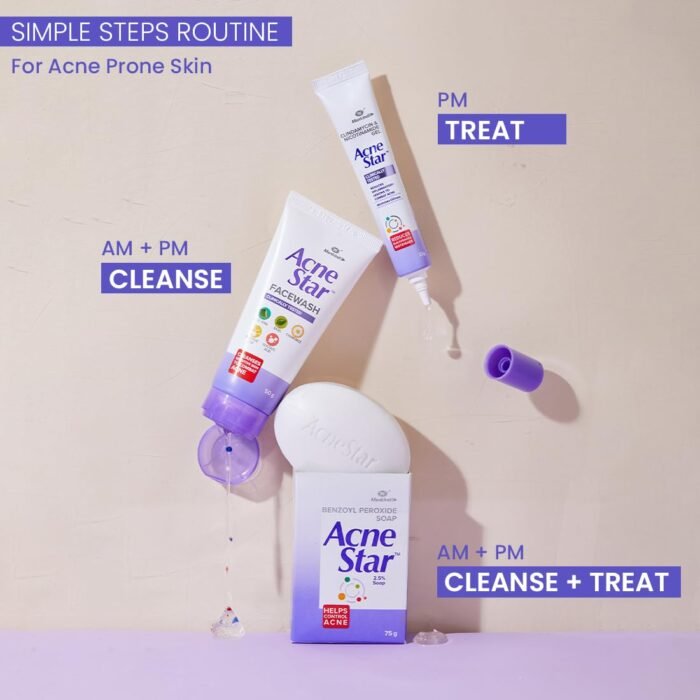 Acnestar Mankind Unisex Face Wash - (50 Gr, 2 Pc) - Image 8