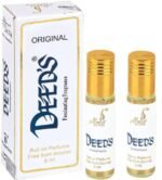 Almas Eco Series Deeds White For Men, 8ml Non Alcoholic Liquid Attar With Delightful Floral Aroma (Floral) Pack of 2 - Image 5