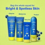 Aqualogica Bright+ Oil-Free Moisturizer with Blueberry & Kojic Acid (100g) Lightweight & Non-Sticky | Brightens & Evens Skin Tone | Fades Dark Spots & Pigmentation | Deeply Hydrates| For All Skin Types | For Men & Women - Image 6