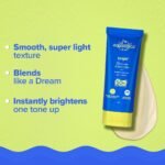 Aqualogica Bright+ Tone Up Sunscreen | Broad Spectrum SPF 50+ PA++++ with Kojic Acid & Blueberry | UVA/B & Blue Light Protection | Instantly Brightens | Lightweight, Non-Greasy, No White Cast | All Skin Types | Fragrance-Free | 50g - Image 4