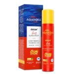 Aqualogica Detan+ Dewy Sunscreen SPF 50+ PA++++ with Cherry Tomato & HA | Broad Spectrum SPF 50+ PA++++ | UVA/B & Blue Light Protection | Anti-Pollution Factor (APF) Technology | In Vivo Tested | Removes Tanning | Fragrance-Free & No White Cast | For Detan & Even Skin