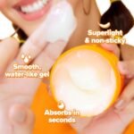 Aqualogica Glow+ Hydra Gel Moisturizer with Vitamin C & Papaya - 100 g|24-Hour Intense Hydration|Weightless Water-Like Gel Texture|Non Sticky & Quick Absorbing for Glowing Skin - Image 4