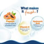 Aqualogica Glow+ Hydra Gel Moisturizer with Vitamin C & Papaya - 100 g|24-Hour Intense Hydration|Weightless Water-Like Gel Texture|Non Sticky & Quick Absorbing for Glowing Skin - Image 5
