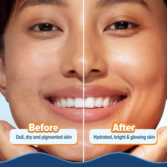 Aqualogica Glow+ Hydra Gel Moisturizer with Vitamin C & Papaya - 100 g|24-Hour Intense Hydration|Weightless Water-Like Gel Texture|Non Sticky & Quick Absorbing for Glowing Skin - Image 6