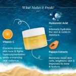 Aqualogica Glow+ Jello Moisturiser with Vitamin C & Papaya for Illuminating Moisturization, Non Sticky & Skin Hydration for Men & Women - For Normal, Dry & Combination Skin -50g - Image 4