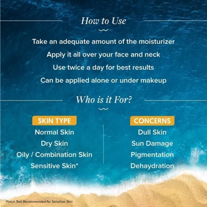 Aqualogica Glow+ Jello Moisturiser with Vitamin C & Papaya for Illuminating Moisturization, Non Sticky & Skin Hydration for Men & Women - For Normal, Dry & Combination Skin -50g - Image 5