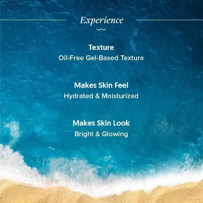 Aqualogica Glow+ Jello Moisturiser with Vitamin C & Papaya for Illuminating Moisturization, Non Sticky & Skin Hydration for Men & Women - For Normal, Dry & Combination Skin -50g - Image 6