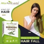 Attar Ayurveda Natural Bhringraj Powder for hair growth (100 Grams) | For Hair Mask and Eating | 100% Pure and Natural | No Chemical, No Preservatives - Image 4