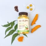 Ayurveda Neem Turmeric with Black pepper Tablets 150 Tablets, Pure Turmeric Root Powder and Neem Leaf Powder - Image 5
