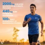 Carbamide Forte Chelated Magnesium Glycinate Supplement 2000mg Per Serving | Magnesium Supplement Supports Muscle Recovery & Better Sleep - 120 Veg Tablets - Image 4