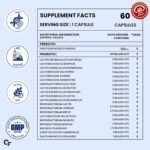 Carbamide Forte Probiotics Supplement 50 Billion CFU Gut Health Supplements with Probiotic | Gut Cleanse with Prebiotics and Probiotics – 60 Capsules - Image 2