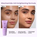 Conscious Chemist® Sunscreen SPF 50 PA++++ | 50g | Sunscreen for Oily Skin, Gel Sunscreen, Niacinamide with Black Berry Extract, Hybrid Lightweight, All Skin Types - Berry Bright - Image 4