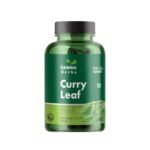 Genius Herbs Curry Leaf Tablets 500 mg | Effective for Natural Hair growth | Rich in Iron | 120 No.s Pack of 1