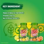 ENO CHEWY BITES: Tasty Chewable Antacid for Gentle & Effective relief from acidity - Antime, Anywhere!! - LEMON FLAVOUR - Pack of 30 Tabs - Image 4